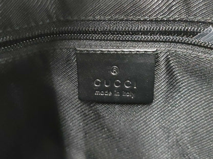 GUCCI GG Canvas Jackie Black One-Shoulder Shoulder Bag