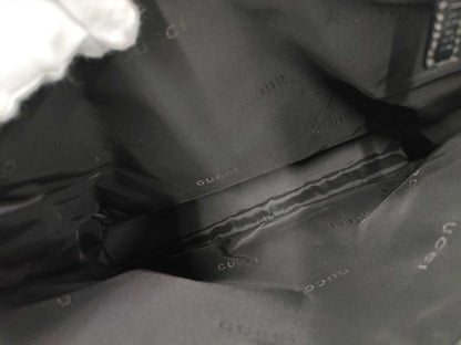 GUCCI Bamboo Canvas Tote Bag