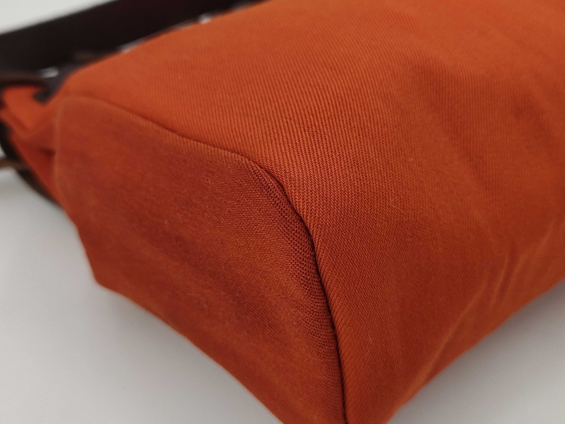 HERMES Hermes Airbag TPM □H Orange Shoulder Bag