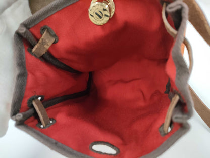 HERMES Hermes Airbag TPM □H Orange Shoulder Bag