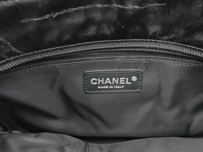 CHANEL Paris-Biarritz Patent No. 13 Black Tote Bag