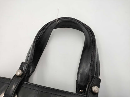 CHANEL Paris-Biarritz Patent No. 13 Black Tote Bag