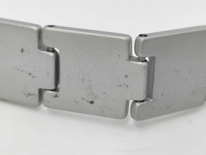 CHANEL Coco Mark Belt Silver Belt