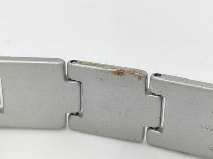 CHANEL Coco Mark Belt Silver Belt