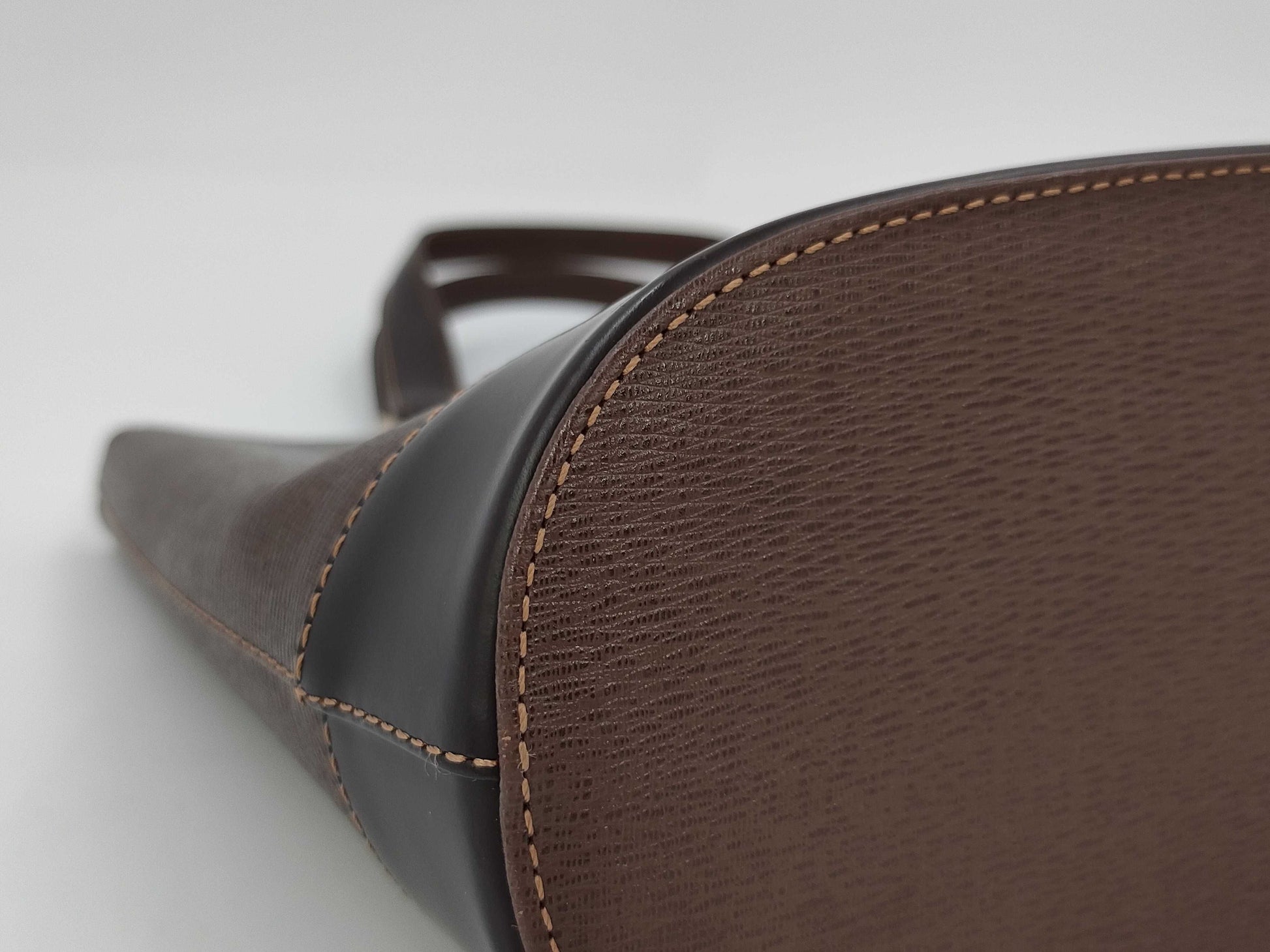 BURBERRY Leather Hand Brown Tote Bag