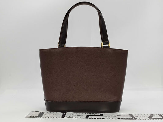 BURBERRY Leather Hand Brown Tote Bag