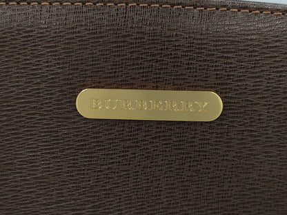 BURBERRY Leather Hand Brown Tote Bag