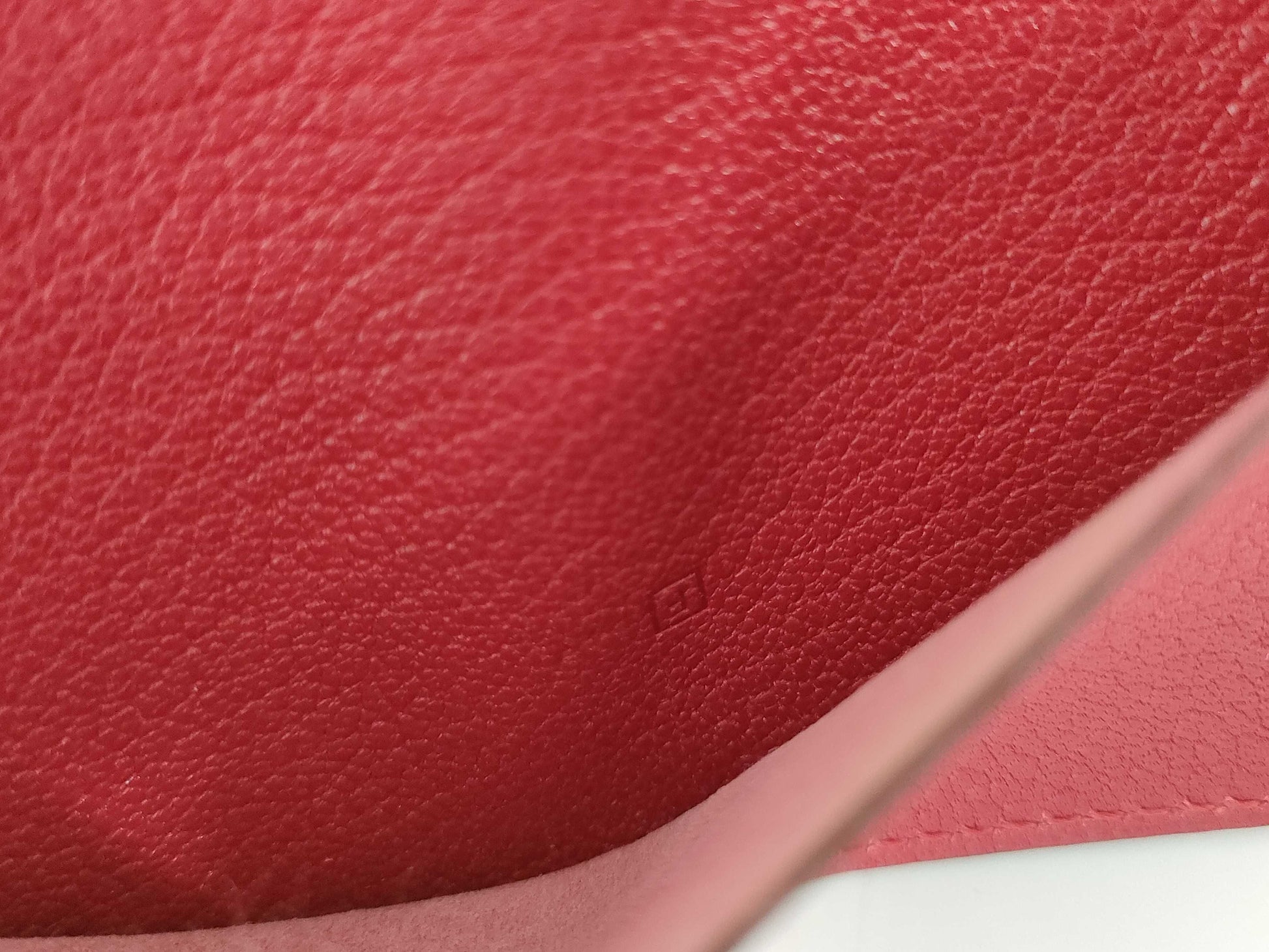 HERMES Red Couchvel Notebook Cover