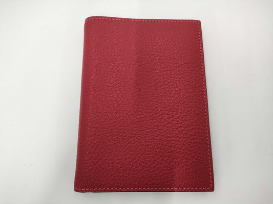 HERMES Red Couchvel Notebook Cover