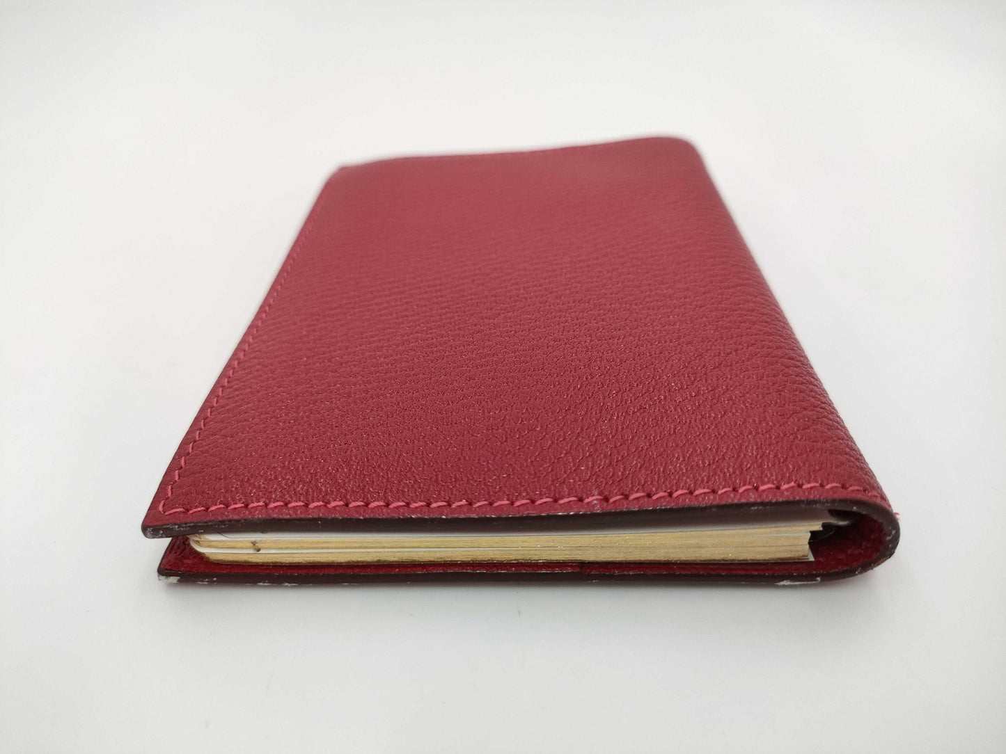 HERMES Red Couchvel Notebook Cover