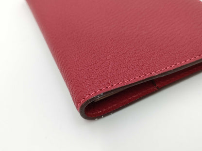 HERMES Red Couchvel Notebook Cover
