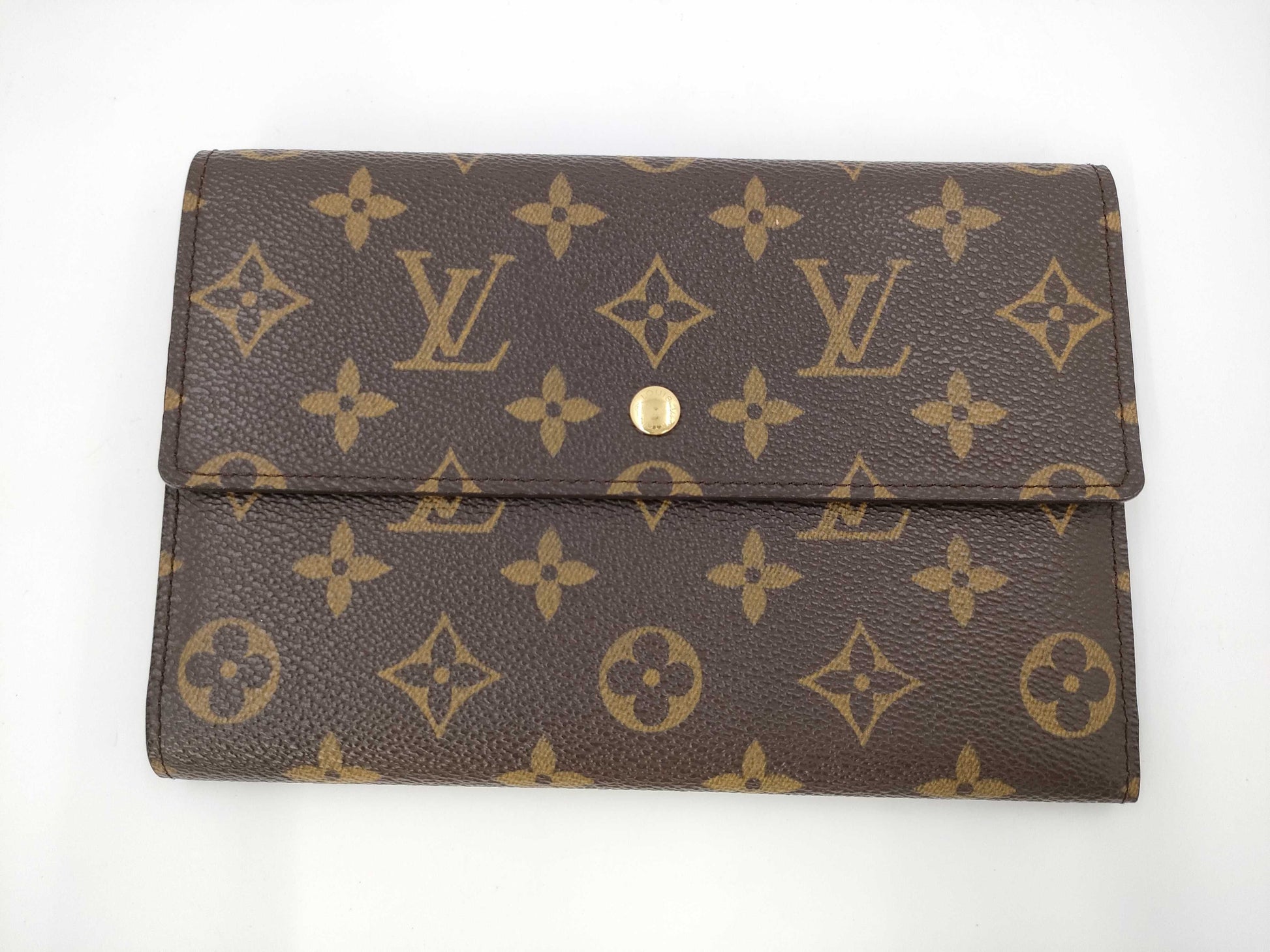 LOUIS VUITTON Monogram Trifold Wallet