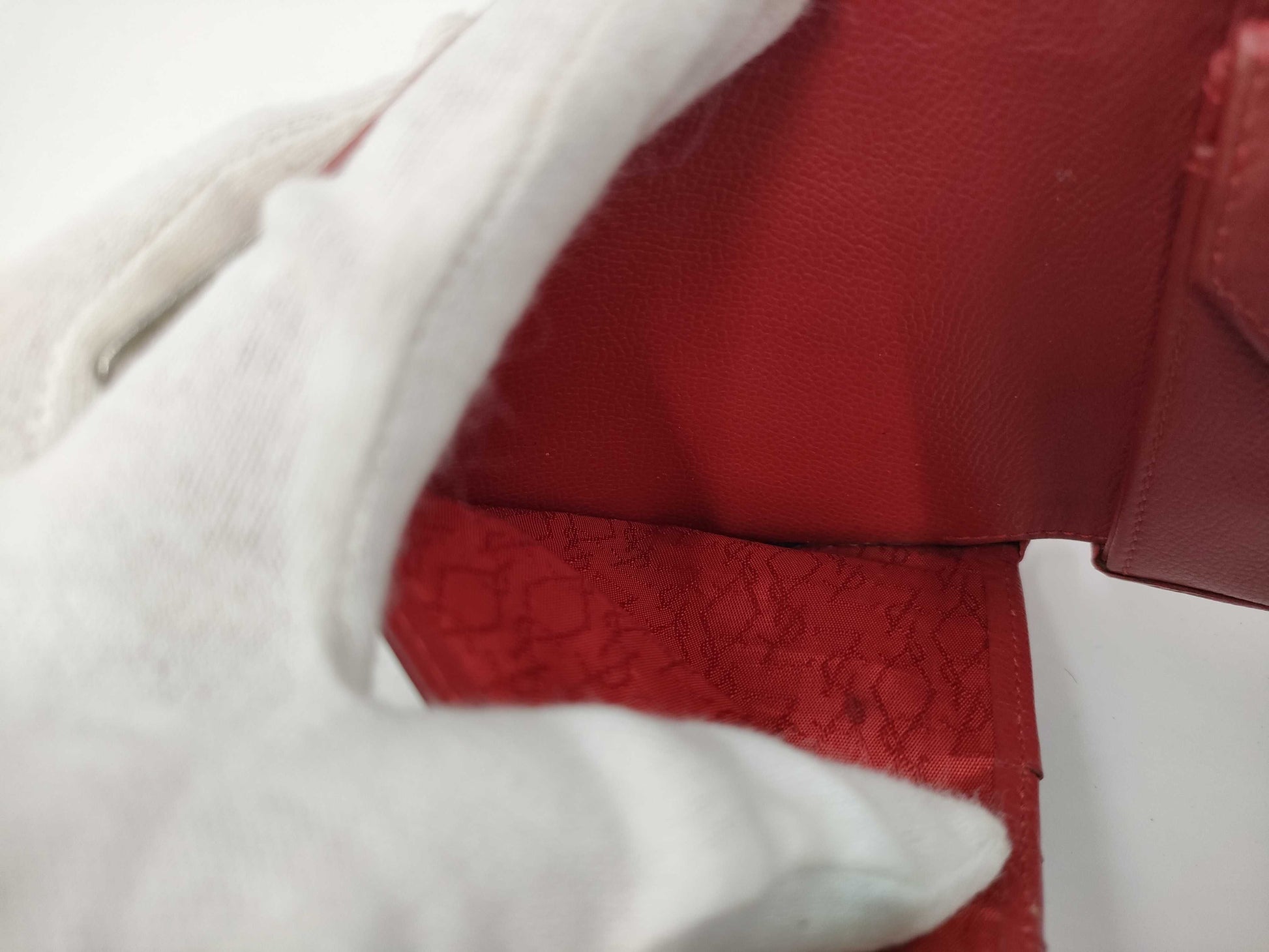 Yves Saint Laurent YSL Red Wallet