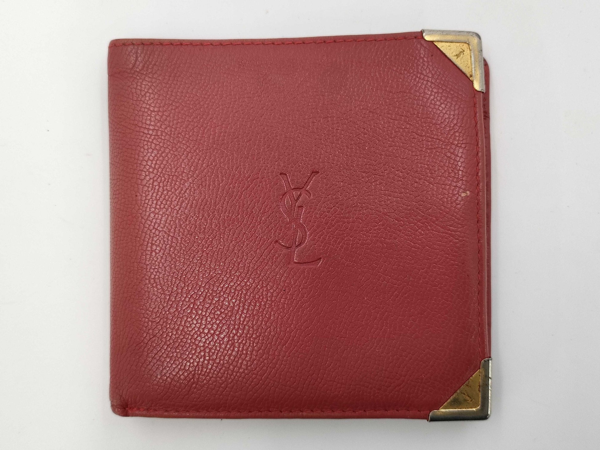 Yves Saint Laurent YSL Red Wallet