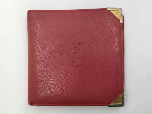 Yves Saint Laurent YSL Red Wallet