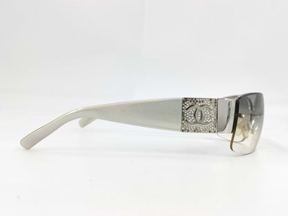  CHANEL Chanel Sunglasses Rhinestone Sunglasses Glasses