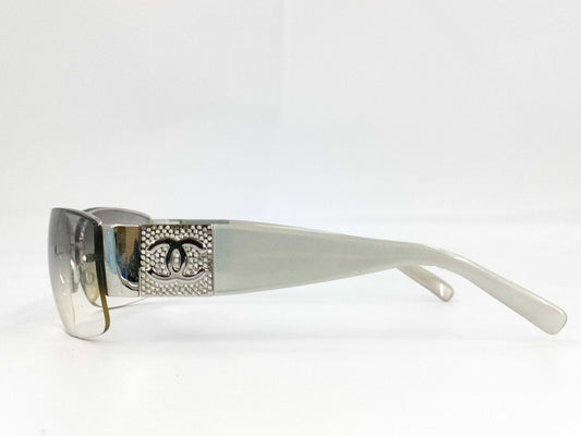  CHANEL Chanel Sunglasses Rhinestone Sunglasses Glasses