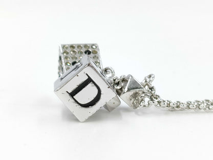 Dior Logo Dice Necklace