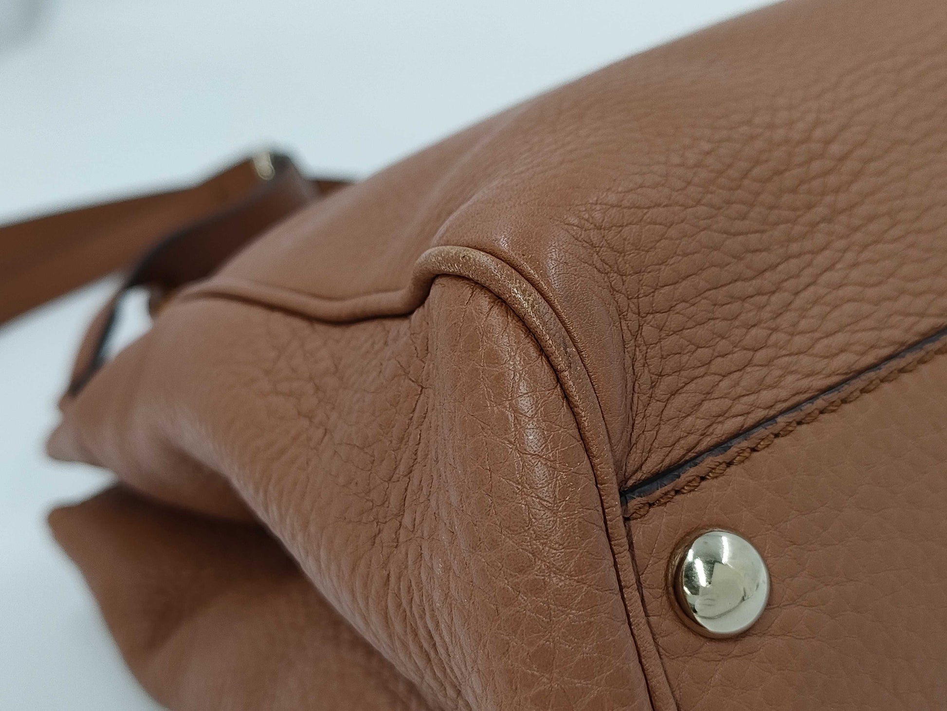 GUCCI Bamboo 2-Way Brown Handbag