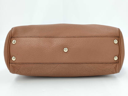 GUCCI Bamboo 2-Way Brown Handbag