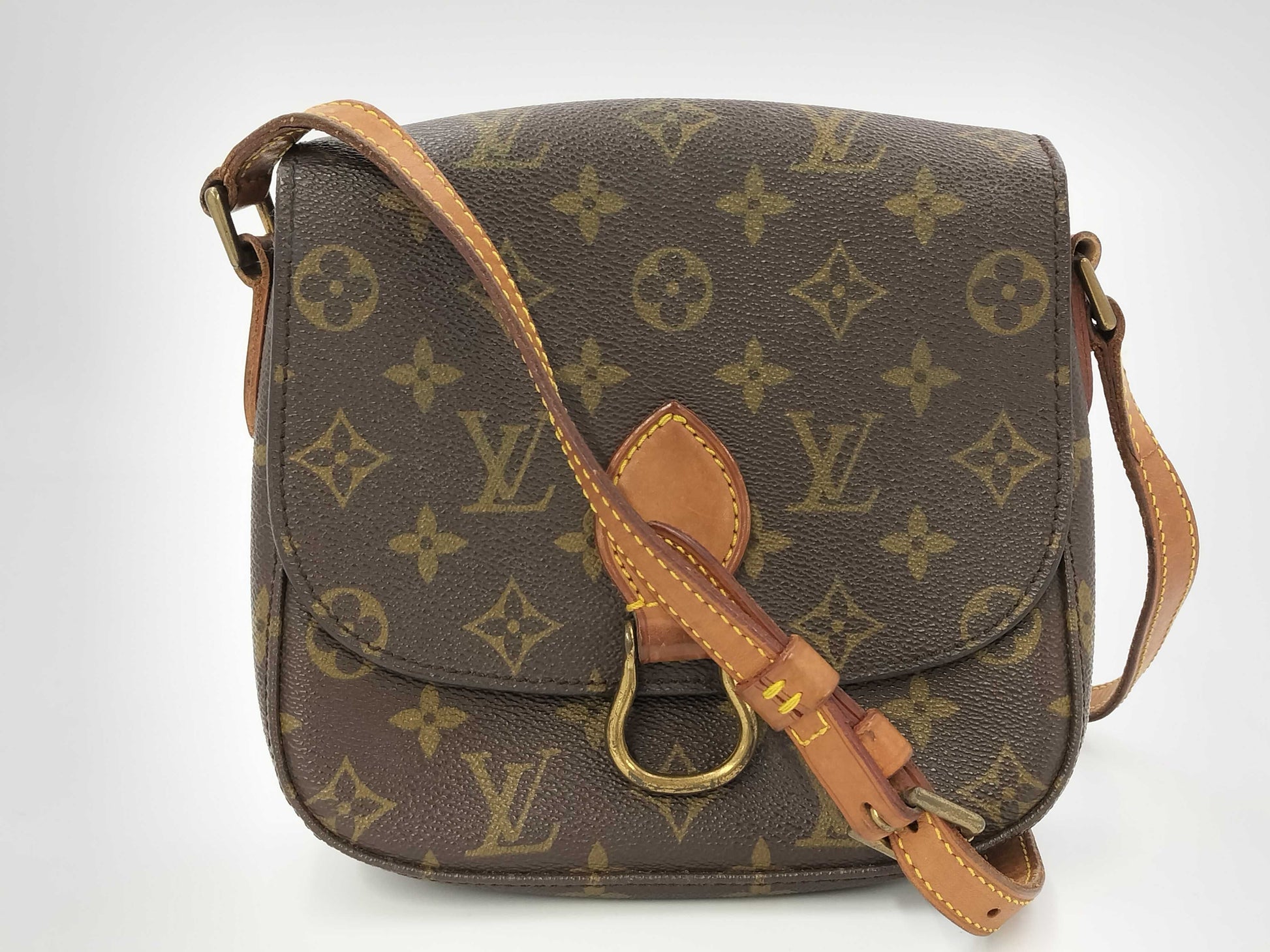 LOUIS VUITTON Monogram Saint-Cloud Shoulder Bag