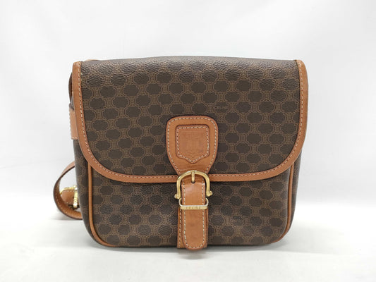 CELINE Macadam Shoulder Bag