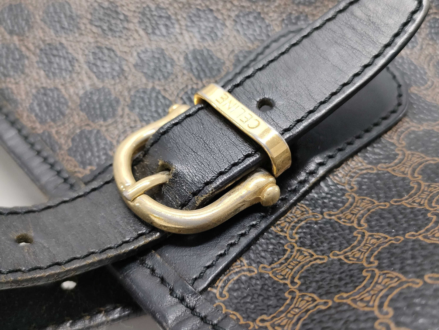 CELINE Macadam Handbag