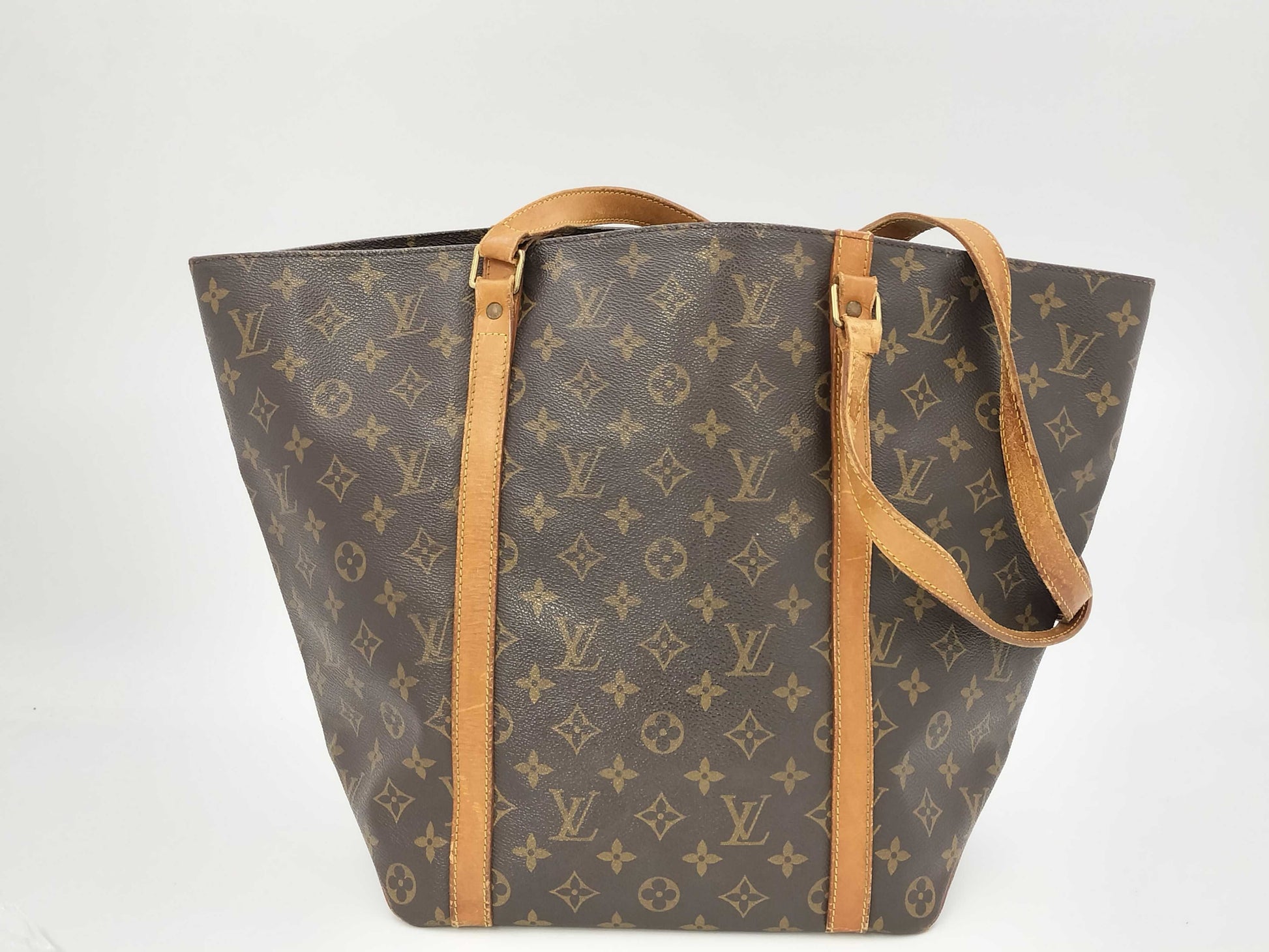 LOUIS VUITTON Monogram Sac Shopping Tote Bag