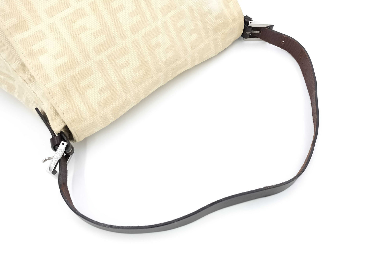 FENDI Zucca Mamma Bucket Shoulder Bag