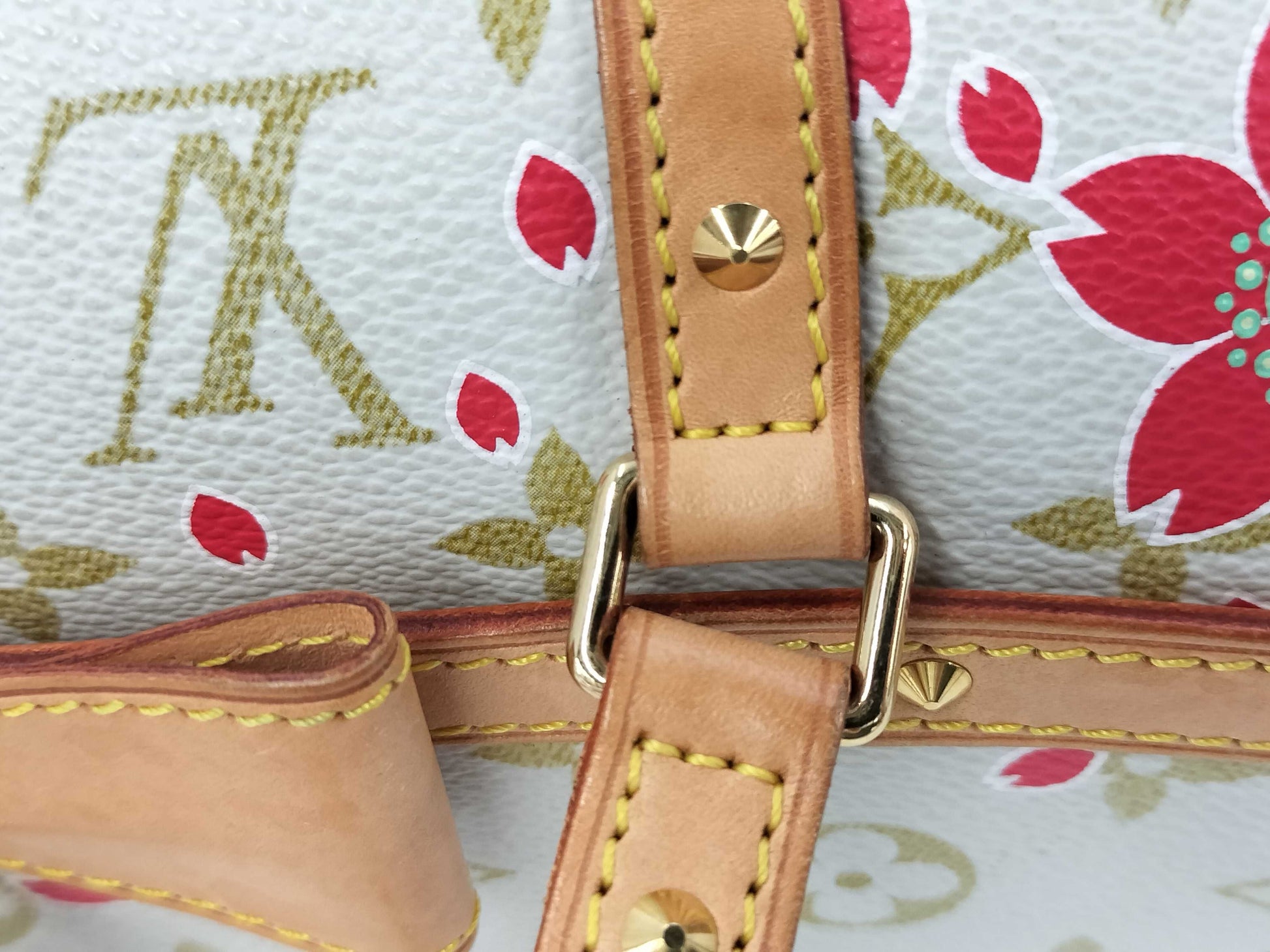 LOUIS VUITTON Papillon handbag in collaboration with Takashi Murakami