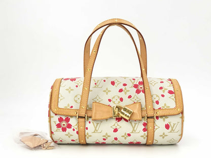 LOUIS VUITTON Papillon handbag in collaboration with Takashi Murakami