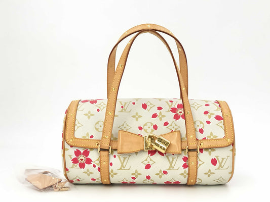LOUIS VUITTON Papillon handbag in collaboration with Takashi Murakami
