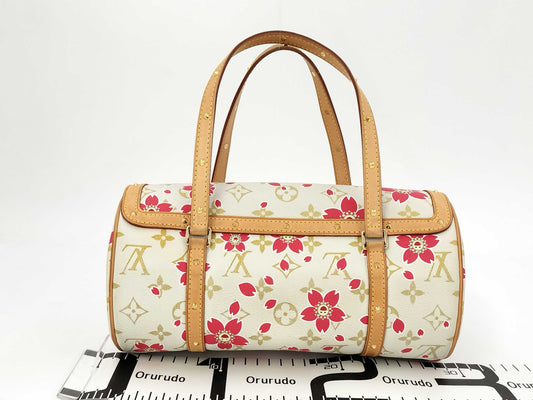 LOUIS VUITTON Papillon handbag in collaboration with Takashi Murakami