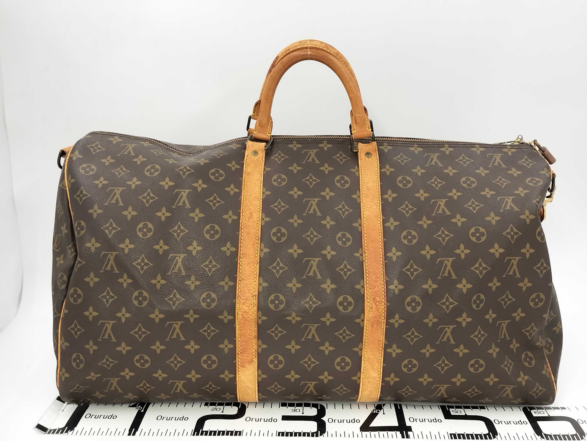LOUIS VUITTON Monogram Keepall Bandouliere 60 2-Way Boston Bag