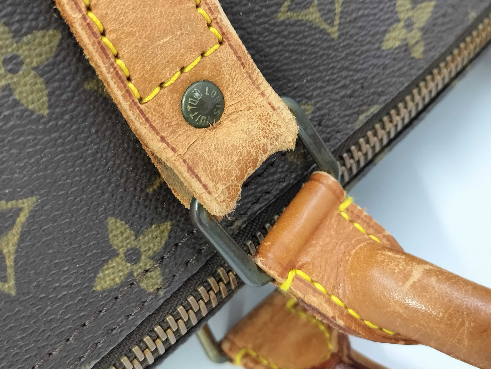 LOUIS VUITTON Monogram Keepall Bandouliere 60 2-Way Boston Bag