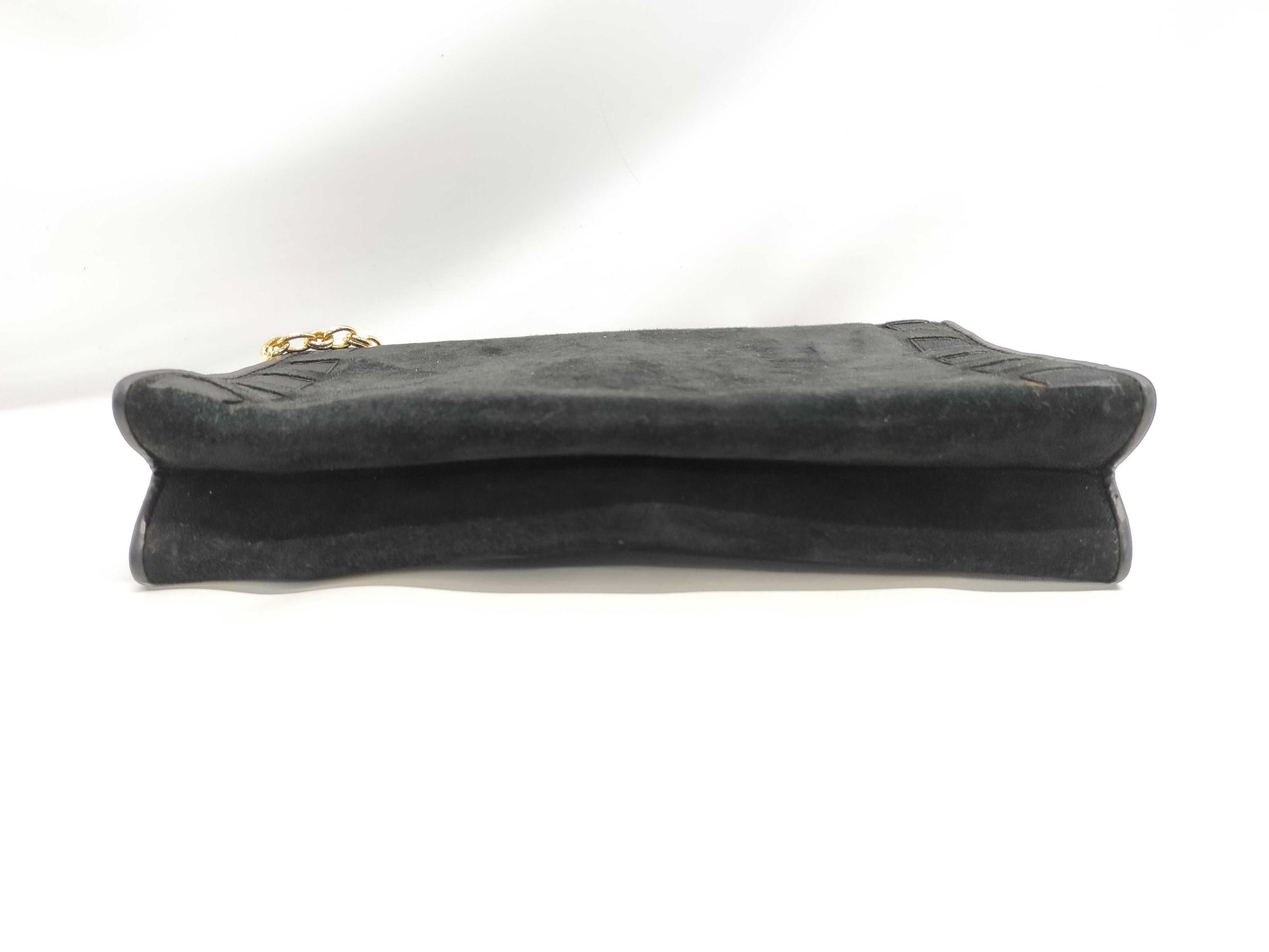 CHANEL Velour Shoulder Bag