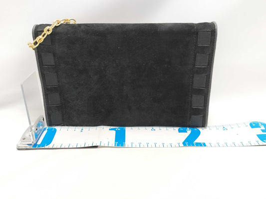 CHANEL Velour Shoulder Bag