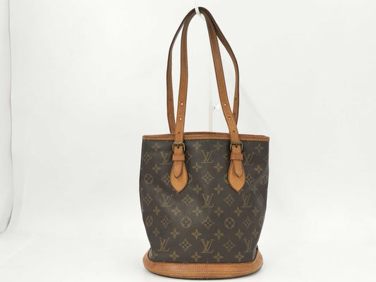 LOUIS VUITTON Monogram Bucket PM Bag