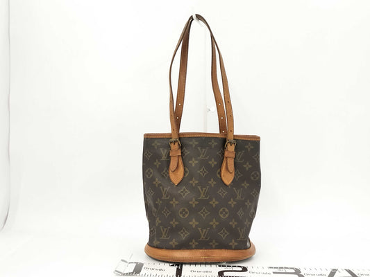 LOUIS VUITTON Monogram Bucket PM Bag