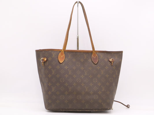 LOUIS VUITTON M40156 Monogram Neverfull MM Old-Style Tote Bag