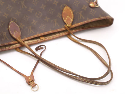 LOUIS VUITTON M40156 Monogram Neverfull MM Old-Style Tote Bag