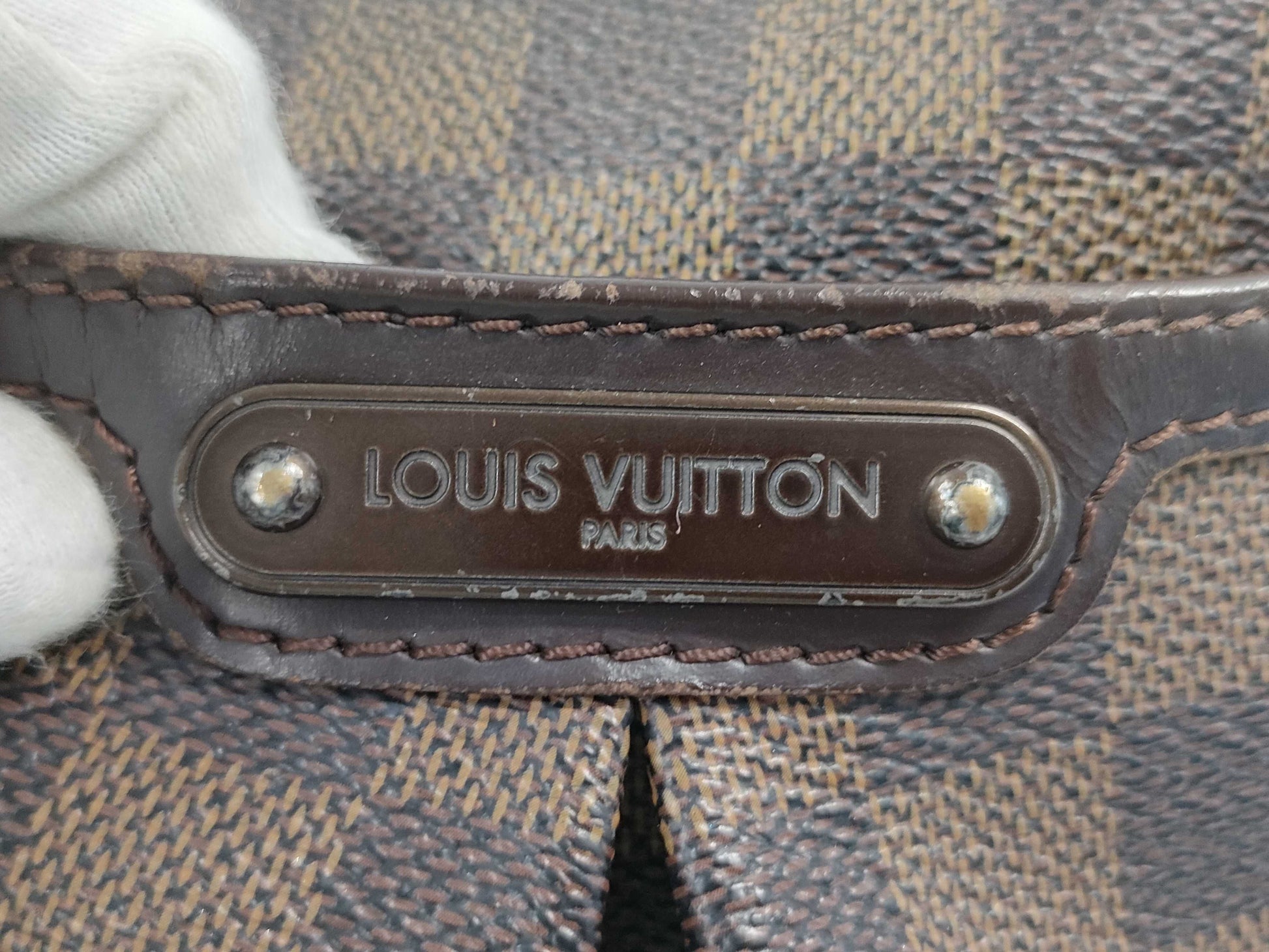 LOUIS VUITTON N42251 Damier Bloomsbury PM Shoulder Bag