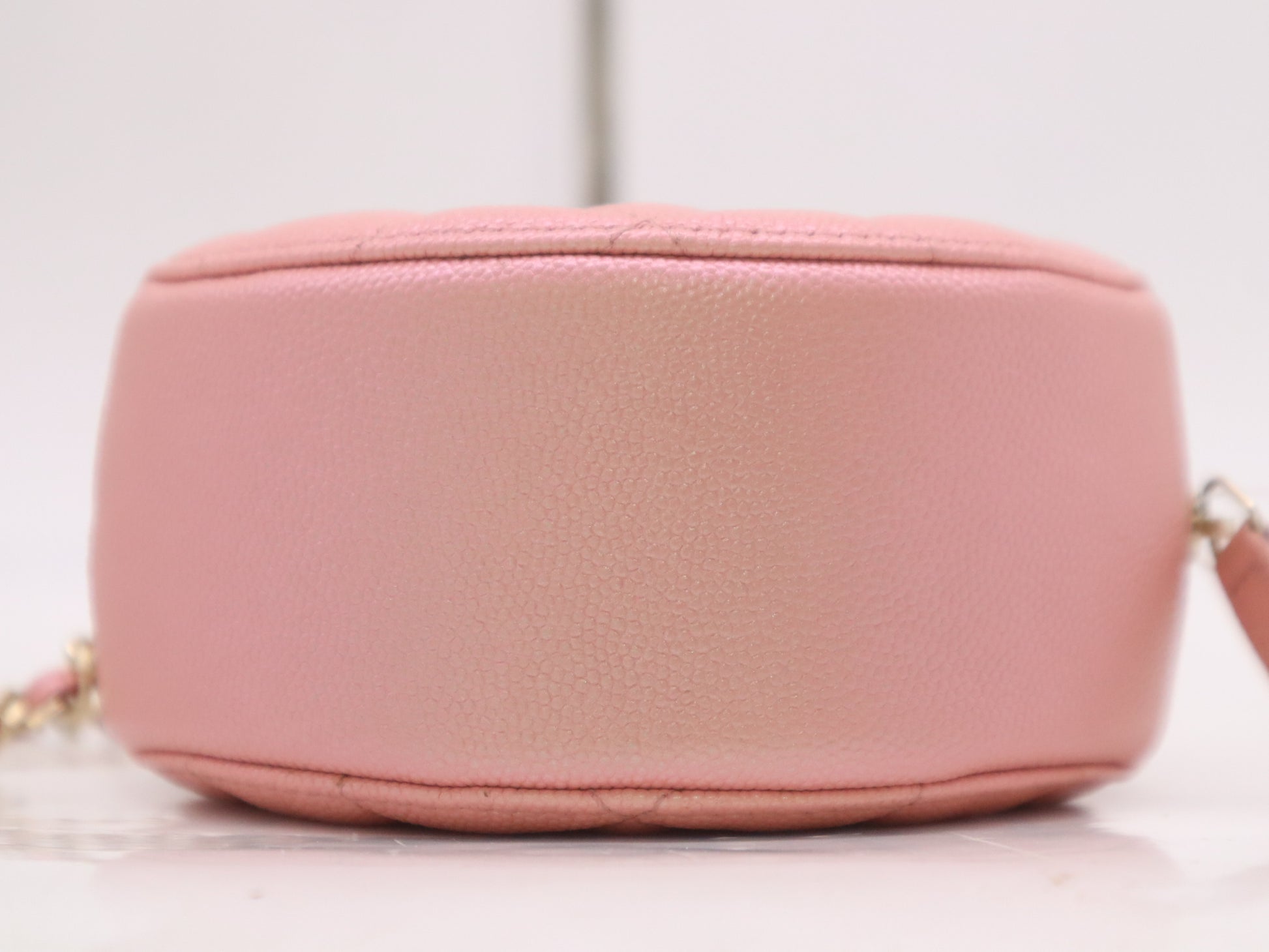 CHANEL Caviar Skin Classic Chain Clutch Bag, Pink, Seal, 27660754, Shoulder Bag