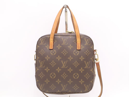 LOUIS VUITTON M47500 Monogram Spontini Shoulder Bag with Shoulder Strap