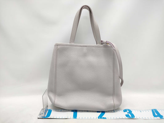 CELINE Leather Small Fold Cabas Handbag