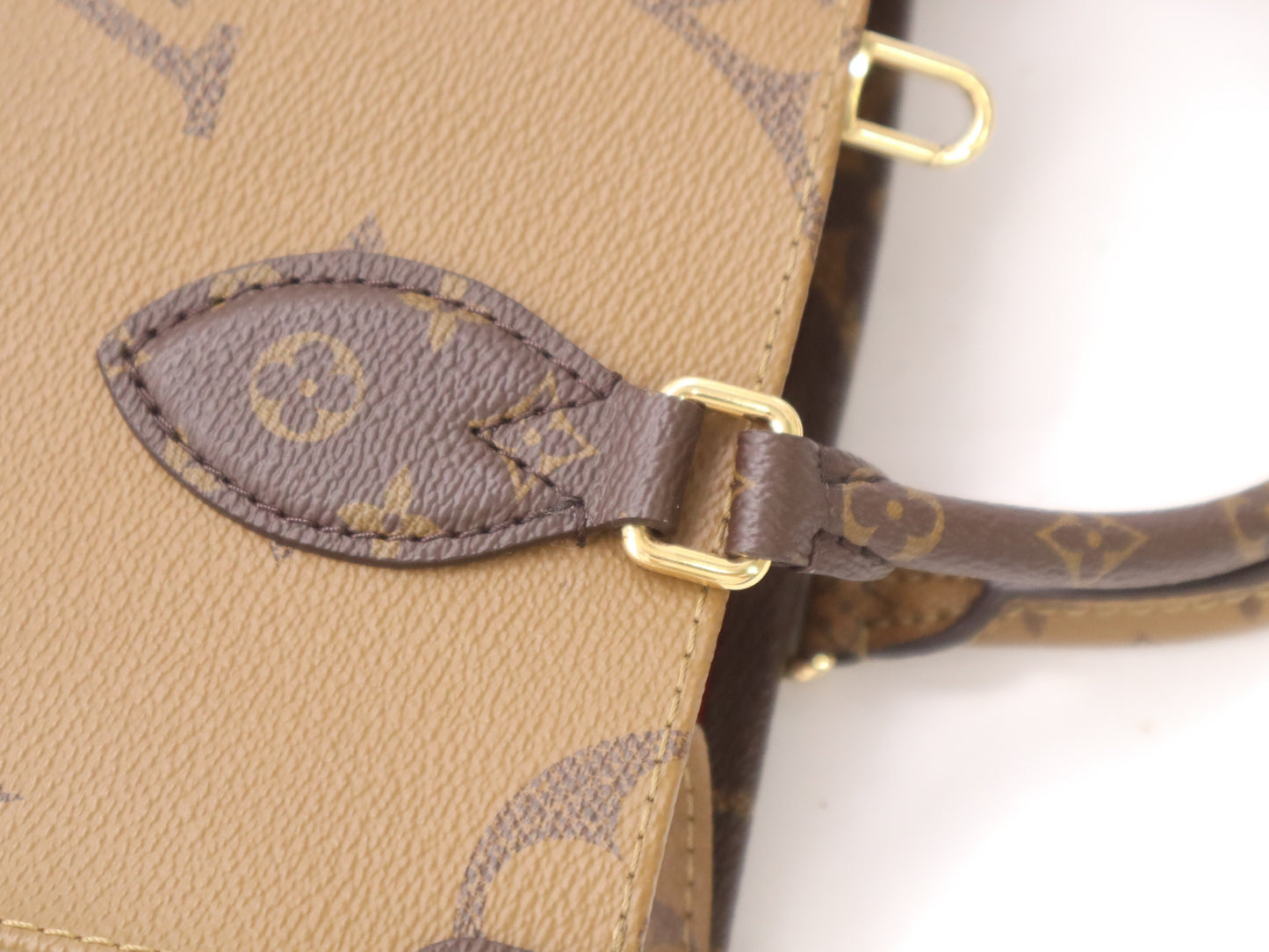 LOUIS VUITTON M46373 Reverse On the Go PM Monogram Giant RFID Verified Handbag