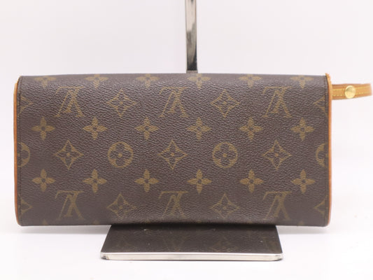 LOUIS VUITTON M51852 Monogram Pochette Twin GM Shoulder Bag