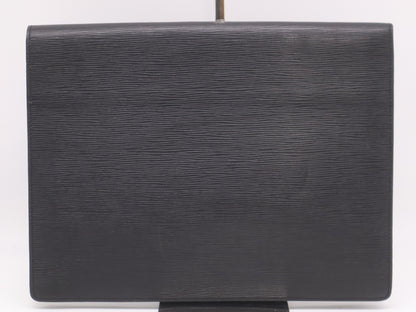 LOUIS VUITTON M54452 Epiporte Document Senateur Noir Second Bag with 2 Keys