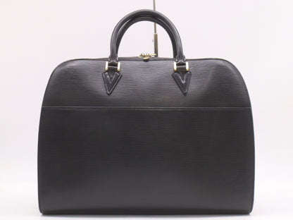 LOUIS VUITTON M54512 Epi Sorbonne Noir Handbag