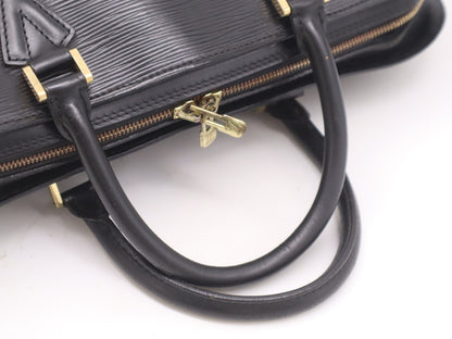 LOUIS VUITTON M54512 Epi Sorbonne Noir Handbag